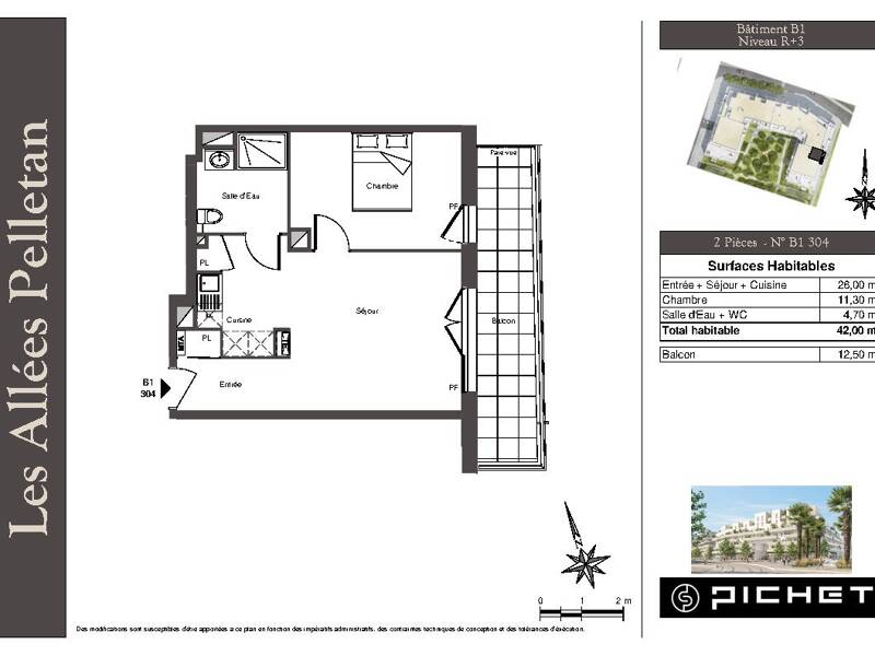 Maison à louer, 42m², CENON