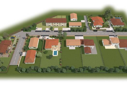 Terrain à vendre - neuf 45 000 € 400 m² de terrain Saint-Laurent-des-Vignes 24100