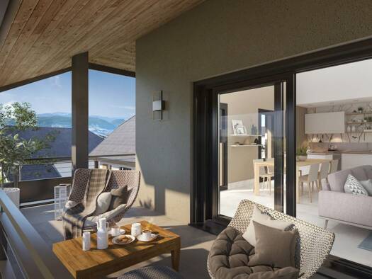 Duplex à vendre 642 000 € 5 pièces 4 chambres 114 m² Étage 2/3 Chapeiry 74540