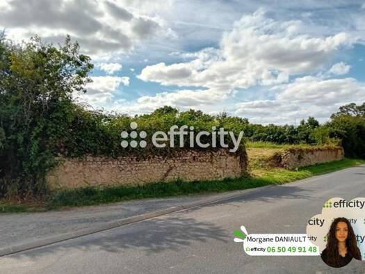 Terrain constructible à vendre 12 000 € 649 m² de terrain Saulgé 86500