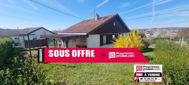 Maison à vendre 105 000 € 5 pièces 3 chambres 80,5 m² 633 m² de terrain Village Grand-Charmont 25200