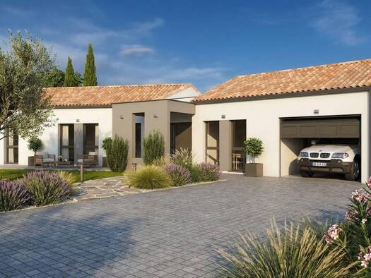 Terrain avec maison neuve à vendre 253 639 € 4 pièces 3 chambres 85 m² 815 m² de terrain Le Champ-Saint-Père 85540