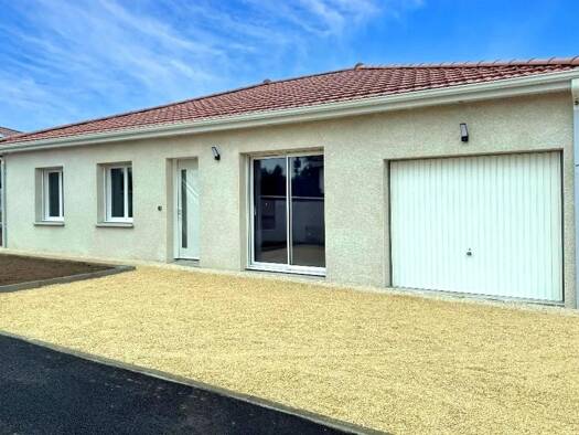 Maison de plain-pied à vendre 259 000 € 5 pièces 3 chambres 109 m² 364 m² de terrain Arsenal Roanne 42300