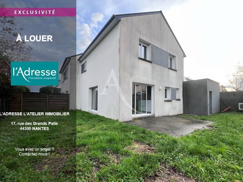 Maison à louer, 94m², CARQUEFOU