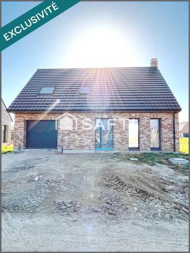 Maison à vendre 262 000 € 5 pièces 3 chambres 133 m² 405 m² de terrain Herzeele 59470