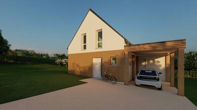 Terrain avec maison neuve à vendre 338 000 € Elliant 29370