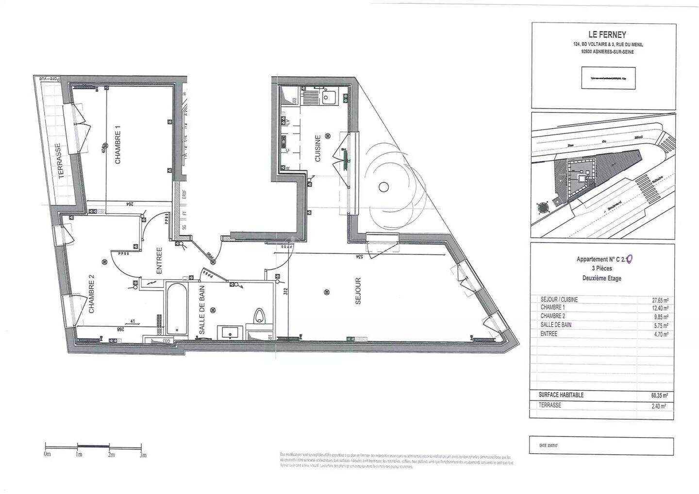 Maison à louer, 60m², ASNIERES SUR SEINE