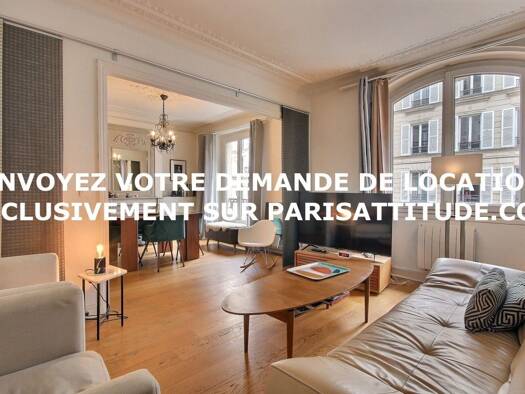 Appartement à louer 2 600 € 3 pièces 1 chambre 60 m² Étage 1/5 Saint Placide Paris 6ème 75006