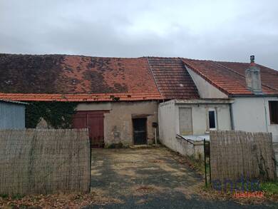 Maison à vendre 54 500 € 4 pièces 2 chambres 117 m² 510 m² de terrain Saint Victor 03410