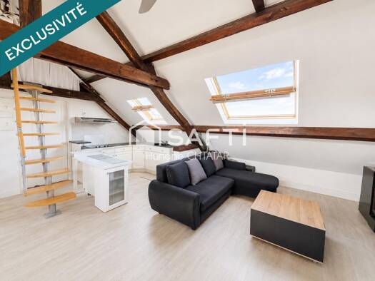 Appartement à vendre 158 000 € 2 pièces 1 chambre 62 m² Étage 2/2 Ozoir-la-Ferrière 77330