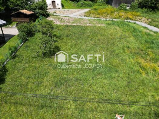 Terrain constructible viabilisé à vendre 110 000 € 507 m² de terrain Abondance 74360