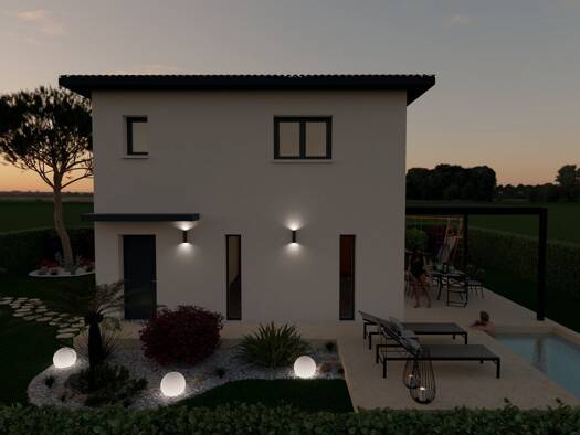 Terrain avec maison neuve à vendre 274 000 € 4 pièces 3 chambres 85 m² 400 m² de terrain Popian 34230