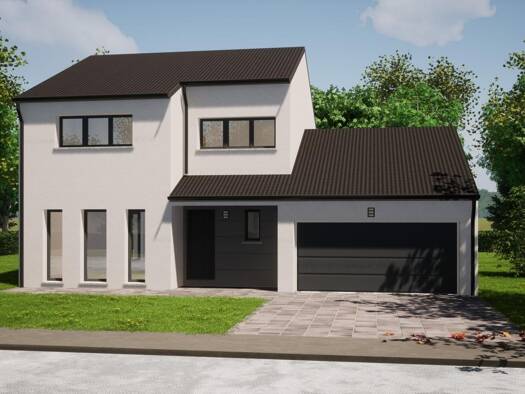 Terrain avec maison neuve à vendre 495 000 € 5 pièces 3 chambres 130 m² 500 m² de terrain Pournoy-la-Grasse 57420