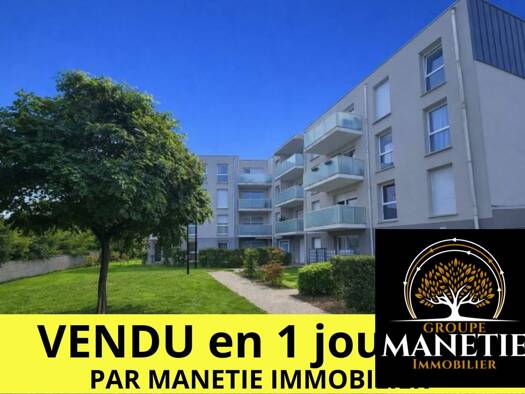 Appartement à vendre 98 000 € 2 pièces 1 chambre 41,4 m² Étage 3/3 Polygone-Hameau de Wagnonville Douai 59500