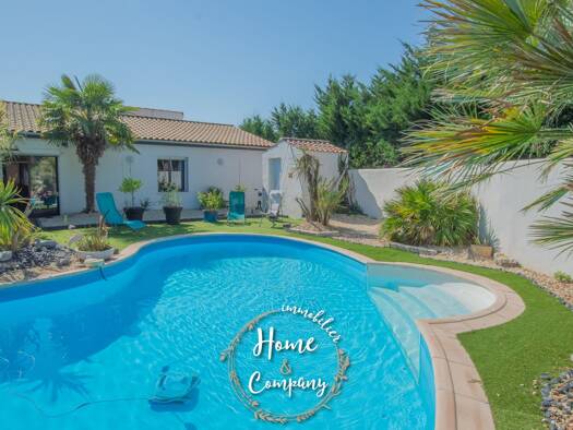 Maison de plain-pied à vendre 469 600 € 6 pièces 4 chambres 176,71 m² 2 196 m² de terrain Arvert 17530