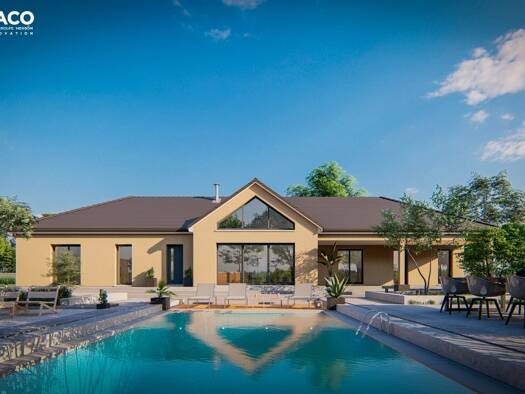 Terrain avec maison neuve à vendre 468 850 € 6 pièces 5 chambres 179 m² 1 411 m² de terrain Valsemé 14340