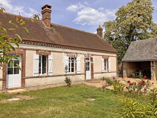 Ferme à vendre 218 000 € 7 pièces 4 chambres 117 m² 1 200 m² de terrain Saulnières 28500