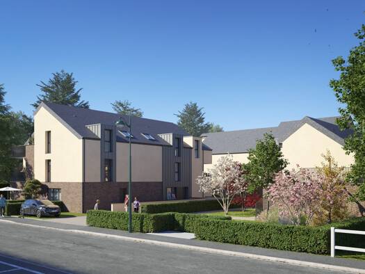 Appartement à vendre - neuf 208 000 € 2 pièces 1 chambre 46,4 m² dès le 30/06/2026 Est Franqueville-Saint-Pierre 76520