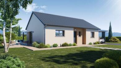 Maison neuve à vendre 256 200 € 4 pièces 2 chambres 75 m² 400 m² de terrain Issenheim 68500