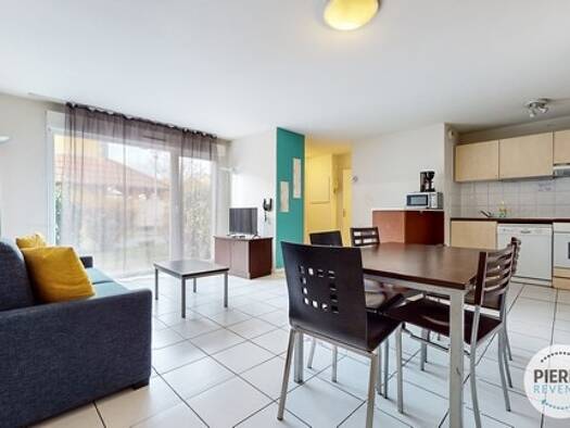 Appartement à vendre 80 874 € 3 pièces 2 chambres 62 m² RDC Rochefort Gerzat 63360
