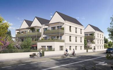 Appartement à vendre - Neuf 225 000 € 3 pièces 62,5 m² Étage 1/1 dès le 30/06/2027 Centre Ville Ballan-Miré 37510