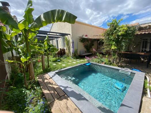 Maison de plain-pied à vendre 490 000 € 5 pièces 4 chambres 160 m² 340 m² de terrain Du Guesclin Béziers 34500
