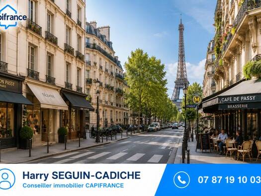 Appartement à vendre - neuf 925 000 € 2 pièces 1 chambre 46 m² 5ème étage Muette Paris 16ème arrondissement 75000