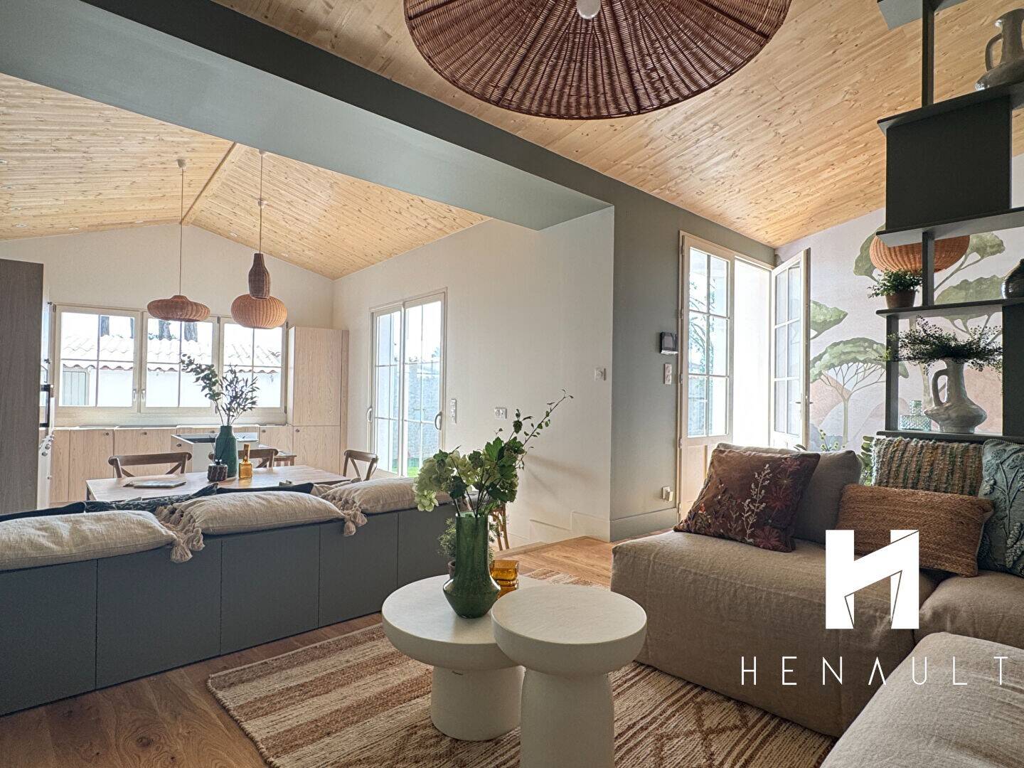 Maison à vendre, 90m², LE BOIS PLAGE EN RE