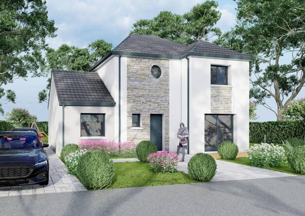 Terrain avec maison neuve à vendre 284 311 € Pécy 77970
