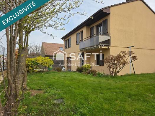 Maison de plain-pied à vendre 235 000 € 4 pièces 3 chambres 120 m² 427 m² de terrain Seichamps 54280