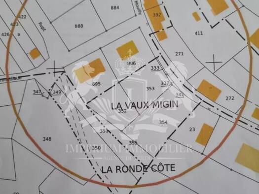 Terrain constructible viabilisé à vendre 32 000 € 967 m² de terrain Sommedieue 55320