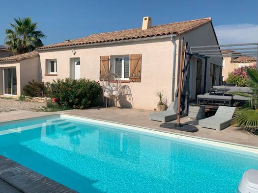 Maison de plain-pied à vendre 362 000 € 5 pièces 4 chambres 105 m² 620 m² de terrain St Genies de Comolas 30150