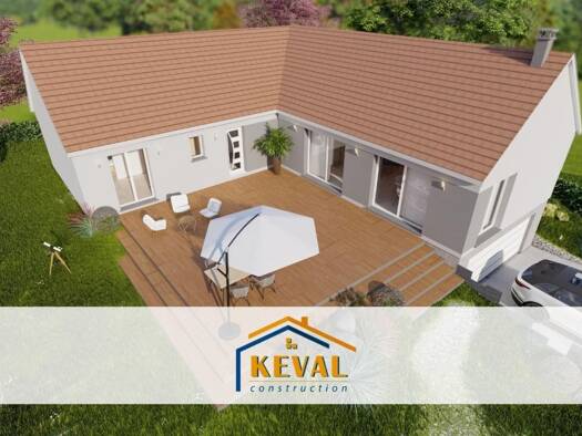 Terrain avec maison neuve à vendre 209 840 € 4 pièces 3 chambres 80 m² 1 023 m² de terrain Hartzviller 57870