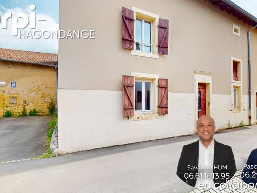 Maison à vendre 281 400 € 4 pièces 2 chambres 130 m² 1 040 m² de terrain Hauconcourt 57280