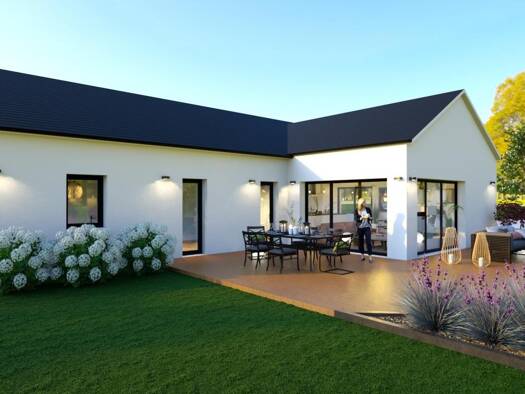 Terrain avec maison neuve à vendre 338 000 € 6 pièces 5 chambres 120 m² 500 m² de terrain Mauves-sur-Loire 44470