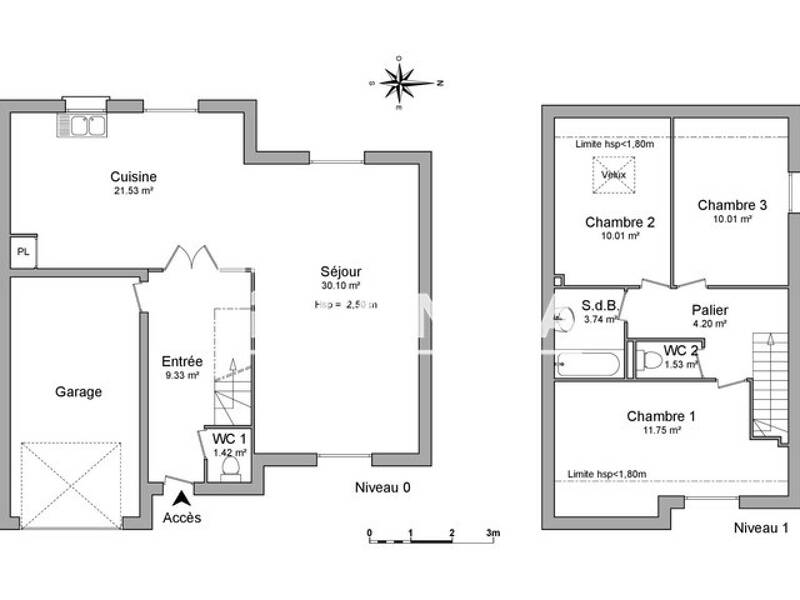 Maison à louer, 104m², BANNALEC