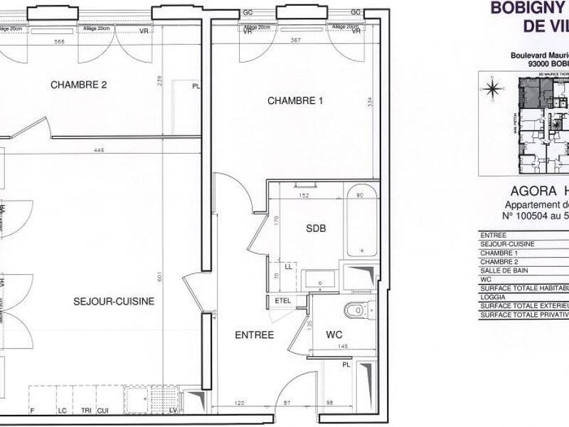 Maison à louer, 68m², BOBIGNY