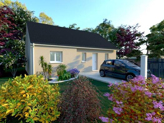 Terrain avec maison neuve à vendre 180 692 € 1 pièce 1 chambre 74,7 m² Andouillé-Neuville 35250