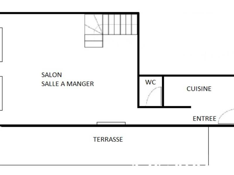 Maison à louer, 75m², COUBRON