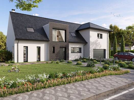 Terrain avec maison neuve à vendre 515 500 € 4 pièces 3 chambres 207 m² 663 m² de terrain Villejust 91140