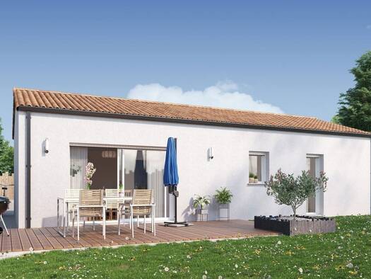 Terrain avec maison neuve à vendre 162 814 € 4 pièces 3 chambres 81 m² 795 m² de terrain La Boissière-des-Landes 85430