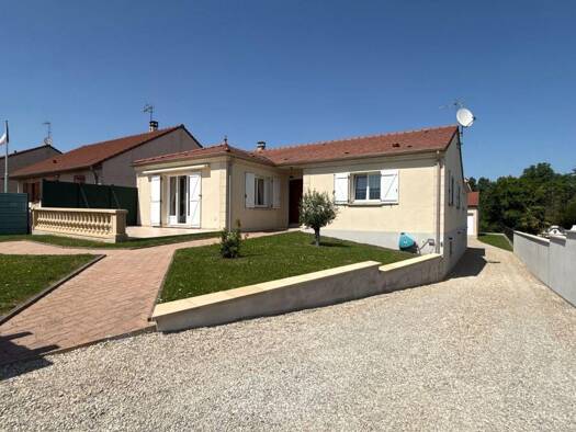 Maison de plain-pied à vendre 349 900 € 6 pièces 4 chambres 175 m² 977 m² de terrain Matougues 51510