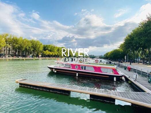 Péniche à vendre 115 000 € 2 pièces 1 chambre 20 m² Bassin de la Villette Paris 19ème arrondissement 75019