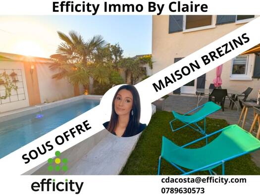 Pavillon à vendre 225 000 € 5 pièces 3 chambres 100 m² Brézins 38590