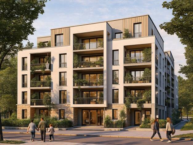 Appartement à vendre - neuf 224 000 € 2 pièces 2 chambres 47,7 m² dès le 31/03/2027 Reste des Chenes-Le Ponceau Cergy 95000