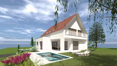 Terrain avec maison neuve à vendre 570 000 € Sud Riedisheim 68400