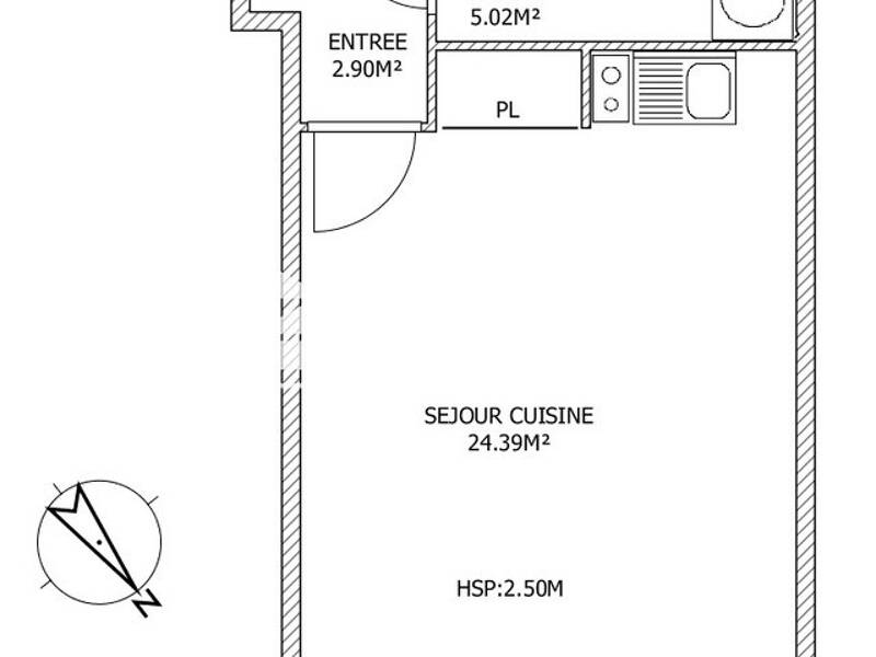 Maison à louer, 32m², LILLE