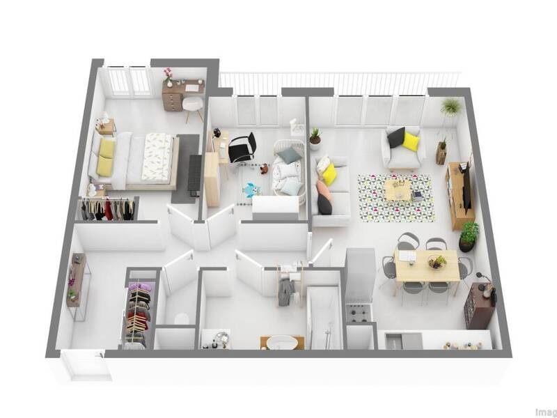 Maison à louer, 67m², NICE