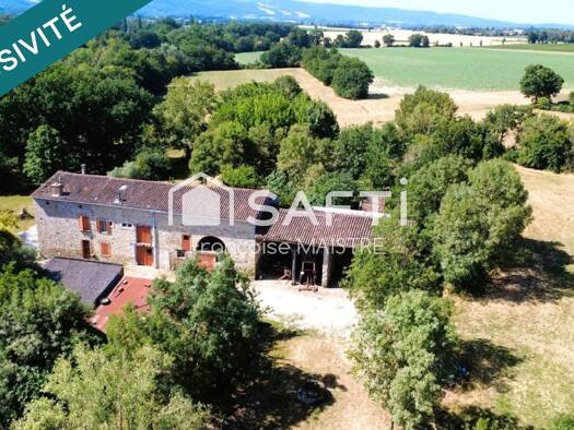 Ferme à vendre 390 000 € 6 pièces 4 chambres 135 m² 68 815 m² de terrain Saint-Avit 81110