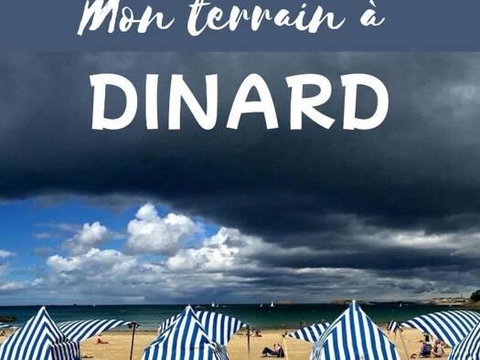 Terrain constructible à vendre 415 000 € 490 m² de terrain Port Blanc-Saint Enogat la Malouine Dinard 35800